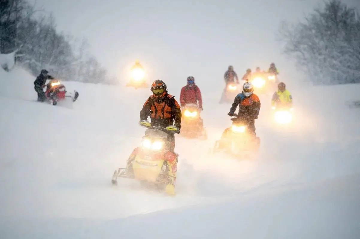 Snowmobile trail access for your own vehicle
